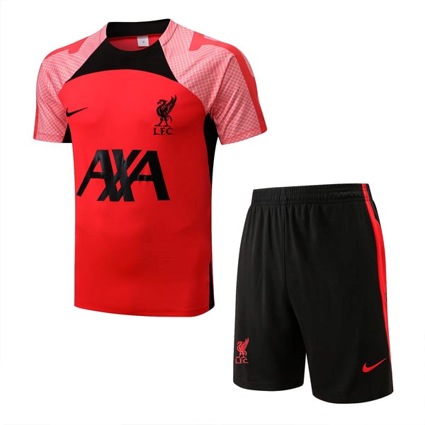 Trainingsshirt Liverpool Komplett-Set 2022-2023 Rote 3